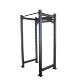 black coated carbon steel fixed power rack from Jordan Fitness