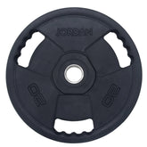Black Jordan Olympic Rubber Classic Discs 20kg