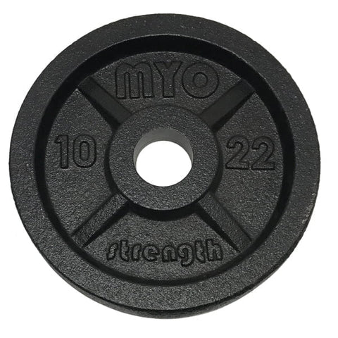 MYO Strength Olympic Cast Iron Disc | 5kg, 10kg, 20kg