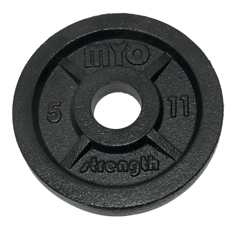 MYO Strength Olympic Cast Iron Disc | 5kg, 10kg, 20kg