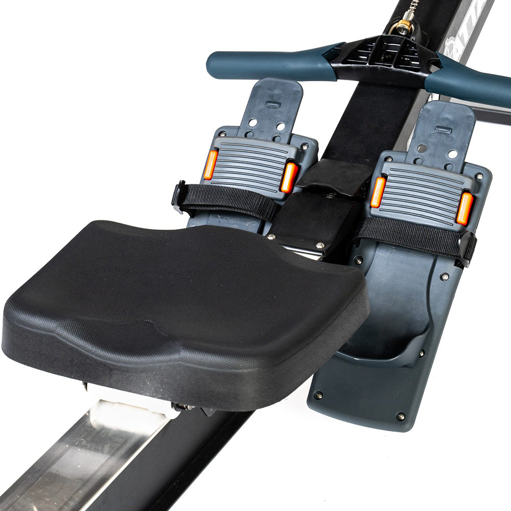 ATTACK FITNESS ROW Attack Indoor Rowing Machine seat side angle