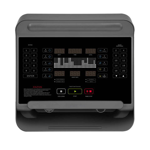 Gym Gear X97 Cross Trainer control panel