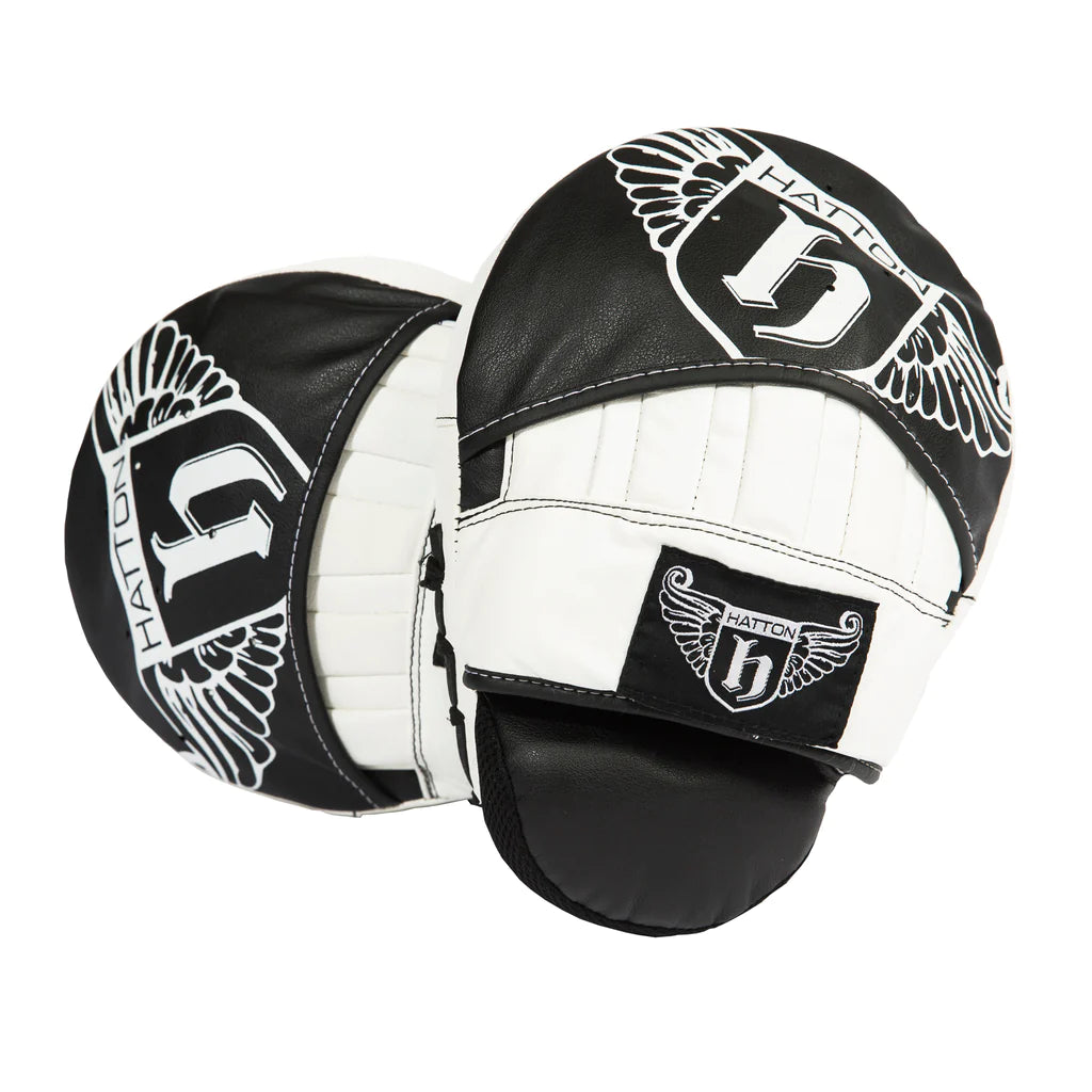 Hatton Boxing Curved Hook and Jab Pads Overlapped