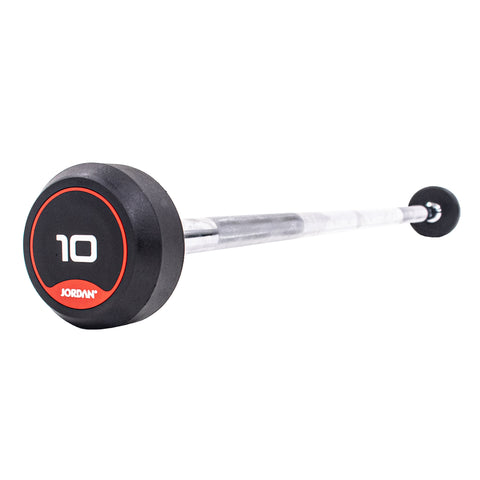 Jordan Rubber Barbells - Straight Bar | Sets Available