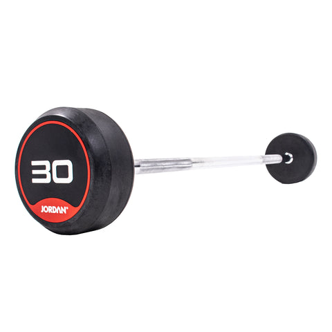 Jordan Rubber Barbells - Straight Bar | Sets Available