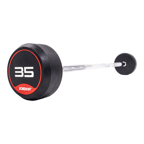 Jordan Rubber Barbells - Straight Bar | Sets Available