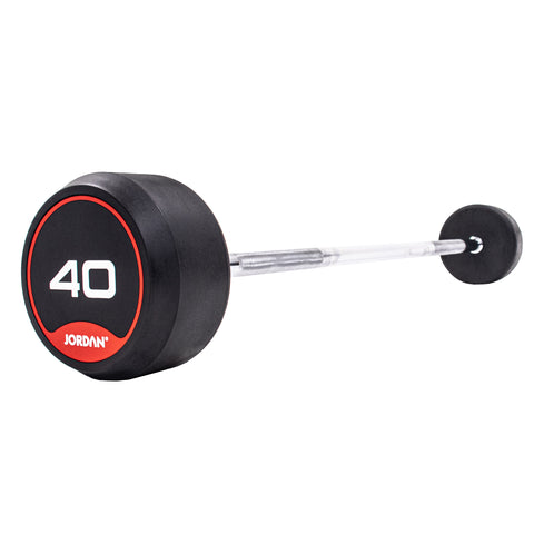 Jordan Rubber Barbells - Straight Bar | Sets Available