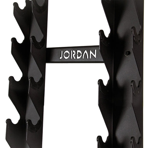 Jordan Hex Dumbbell Set with Storage Rack | 10 Pairs| 12 Pairs