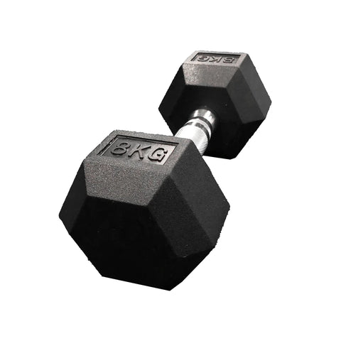 Jordan Hex Dumbbell Set with Storage Rack | 10 Pairs| 12 Pairs