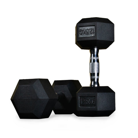 Jordan Hex Dumbbell Set with Storage Rack | 10 Pairs| 12 Pairs