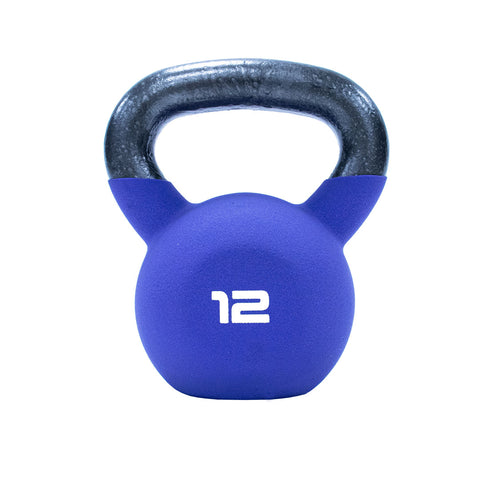 Jordan Neoprene Covered Cast Iron Kettlebell 12kg 