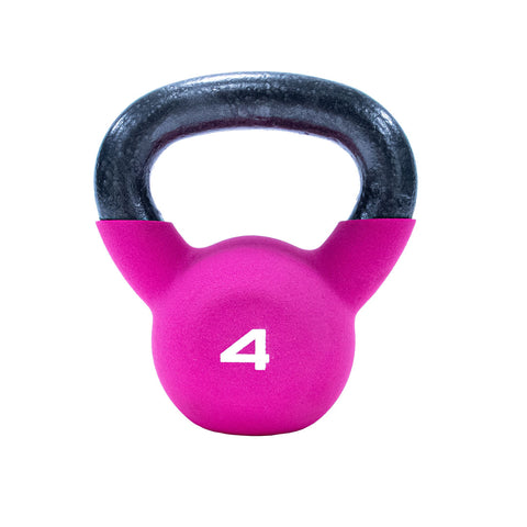 Jordan Neoprene Covered Cast Iron Kettlebell 4kg 