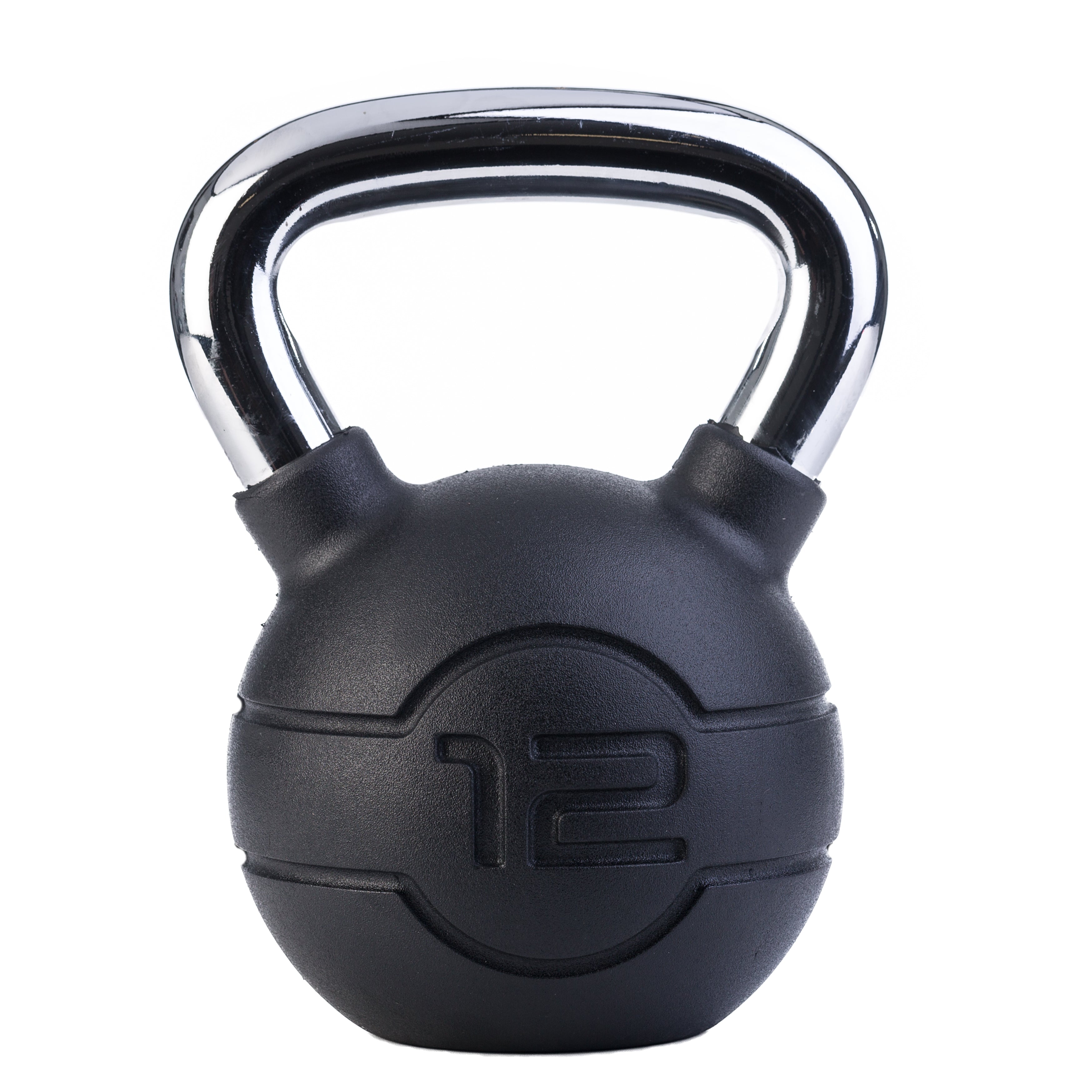 Jordan Rubber Covered Cast Iron Kettlebells 12kg