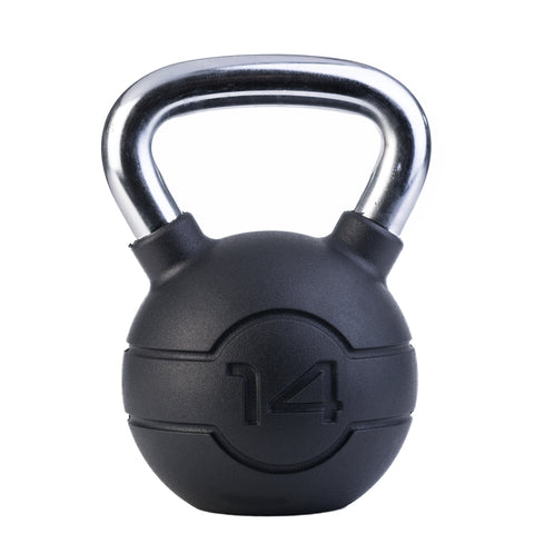 Jordan Rubber Covered Cast Iron Kettlebells 14kg