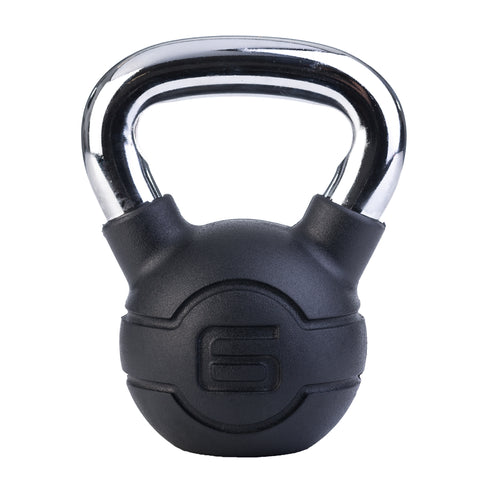 Jordan Rubber Covered Cast Iron Kettlebells 6kg