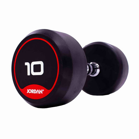 Jordan Rubber Dumbbells red 10kg