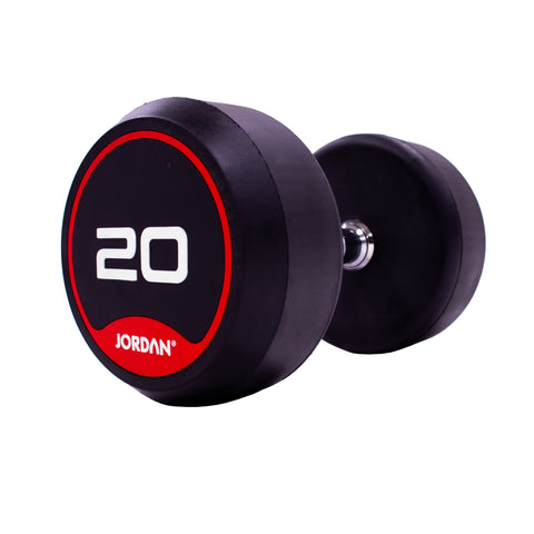 Jordan Rubber Dumbbells red 20kg