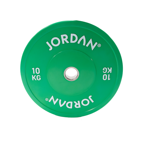 Jordan Fitness Coloured Olympic Rubber Bumper Weight Plates | 5kg-25kg