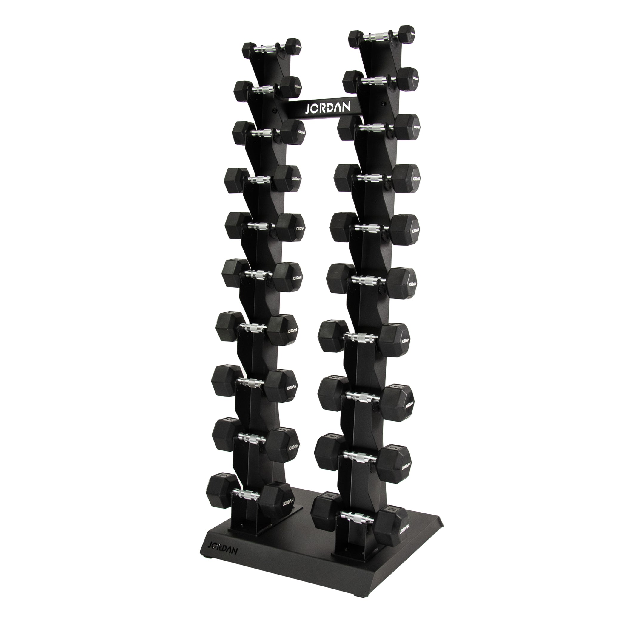 Jordan Rack Retractor Jordan Vertical Dumbbell Storage Rack (S-Series) – Build Your Fitness