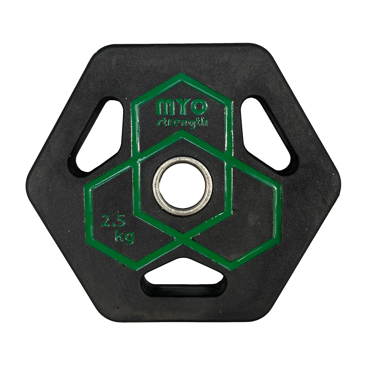 MYO Strength Studio Rep Set 2.5kg weight disc green