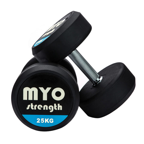 MYO Strength Rubber Dumbbell Sets