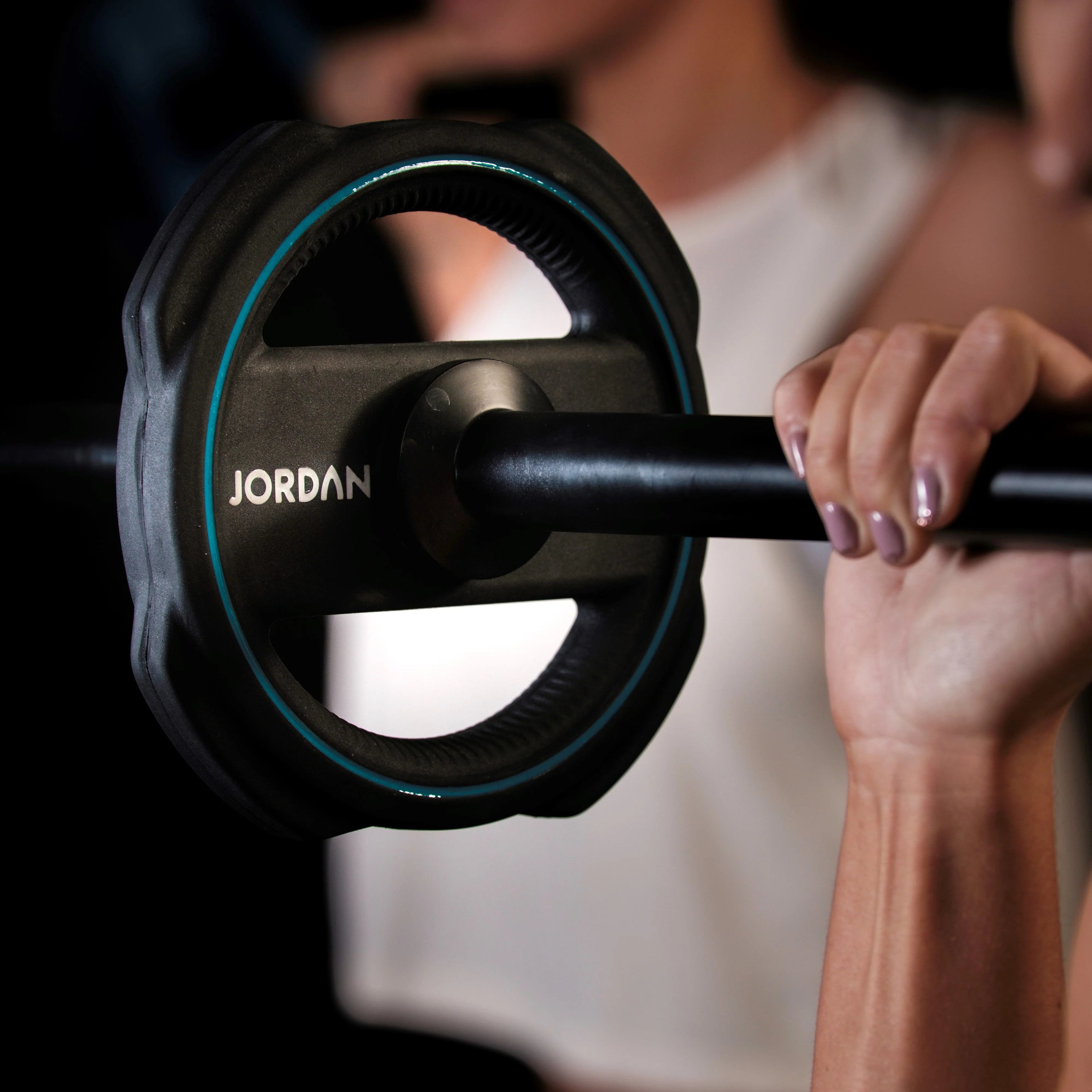 Jordan Ignite Pump X ™ Rubber Studio Barbell Sets Plates