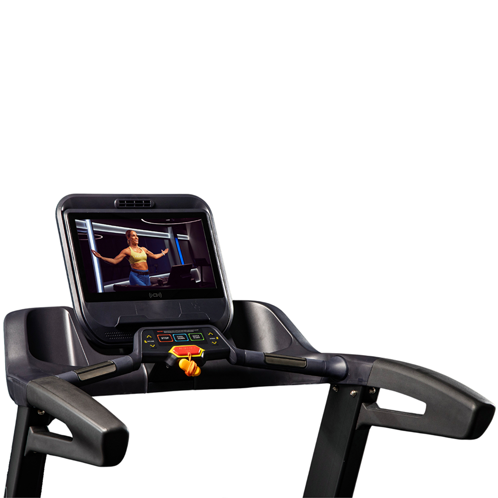 Noble Pro Elite E10i Treadmill Close Up of Screen with Peleton App