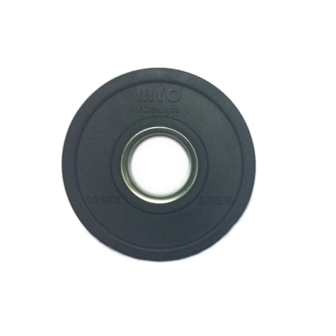 MYO Strength Olympic Rubber Coated Disc | Black | 1.25kg - 25kg