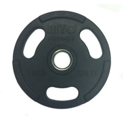 MYO Strength Olympic Rubber Coated Disc | Black | 1.25kg - 25kg