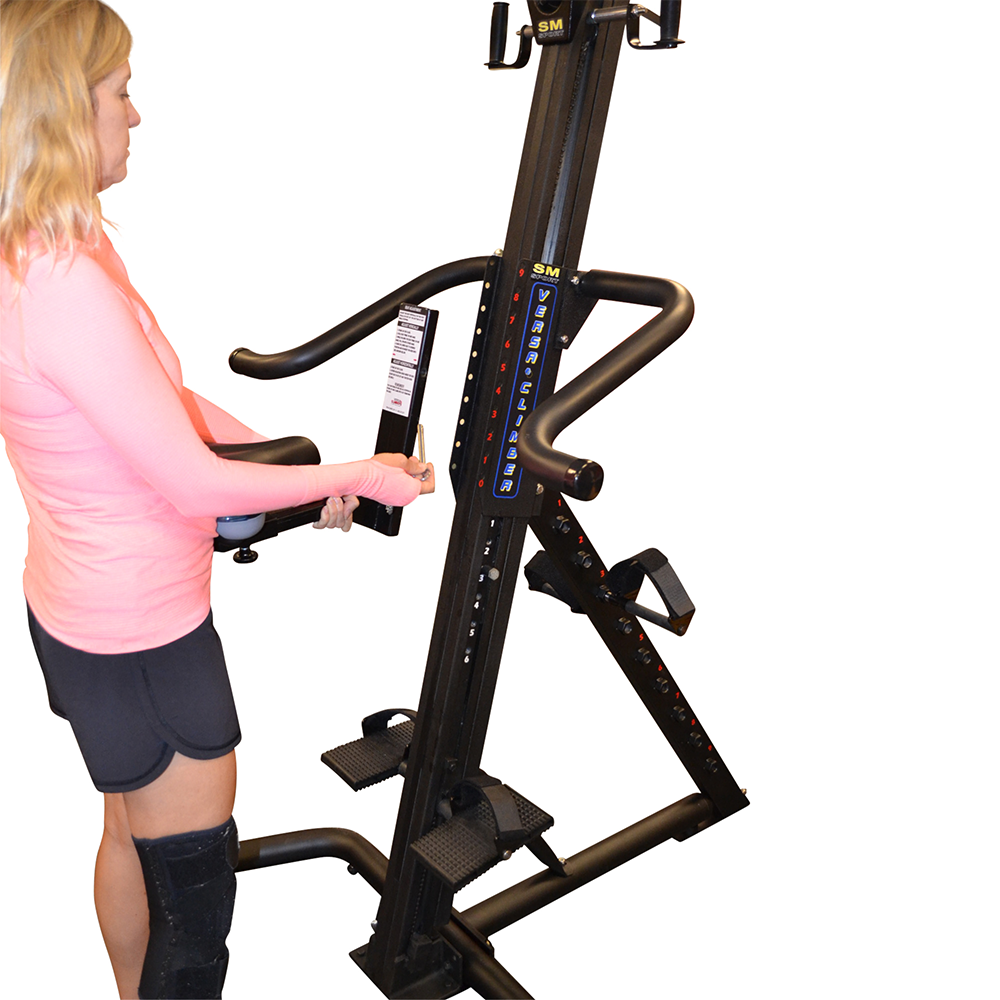 VersaClimber SRM Sports Medical Close Up Woman