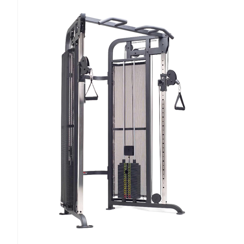 York Barbell C32FT Functional Trainer Wide Front Left Side
